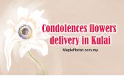Condolences Flowers Delivery in Kulai