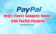 Order Flower Bouquets Online with PayPal Payment