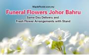Funeral Flowers: Same Day Delivery and Fresh Flower Arrangements with Stand