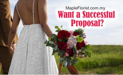 Want a Successful Proposal? A Bouquet is Essential