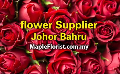 Where florists buy their flowers in Johor Bahru?
