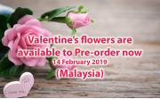 Pre-order Valentines flowers
