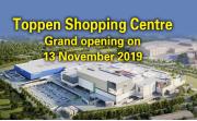 Toppen Shopping Centre grand opening on 13 November 2019